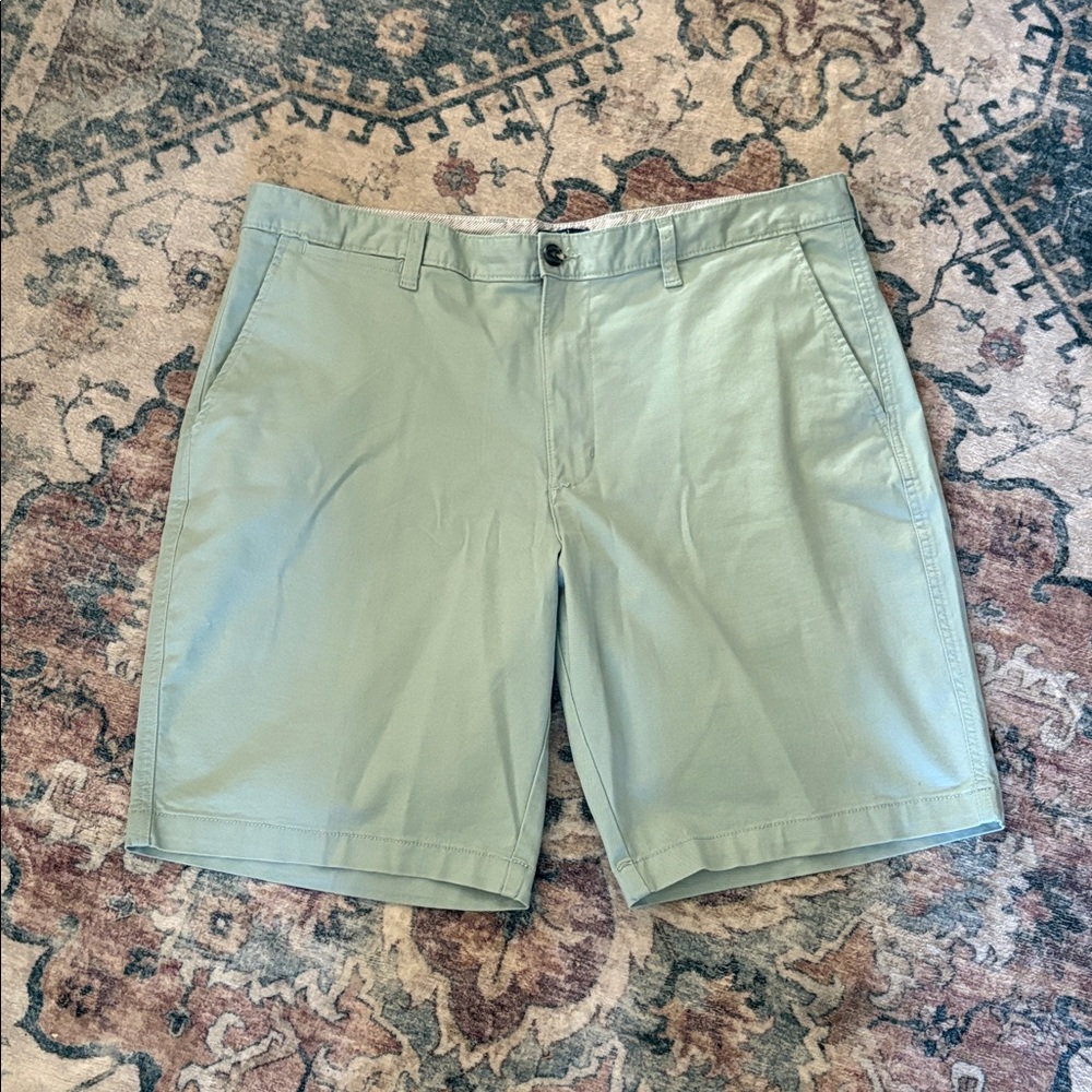 George Mint Green Relaxed Shorts